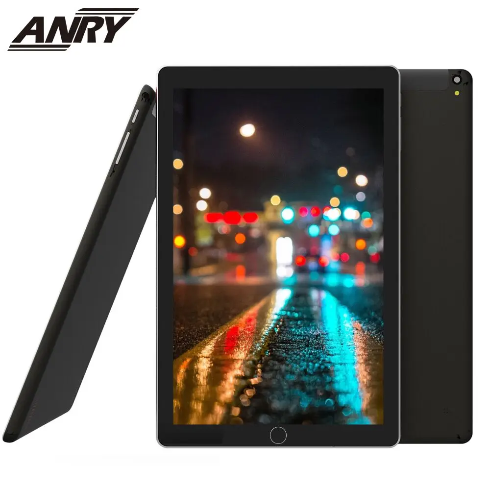 ANRY, 10,1 дюймов, 1280*800, планшетный ПК, четырехъядерный, Android 7,0, 4 Гб ОЗУ, 32 Гб ПЗУ, двойной 3G телефон, планшеты, Wifi, Bluetooth, Металлический Чехол