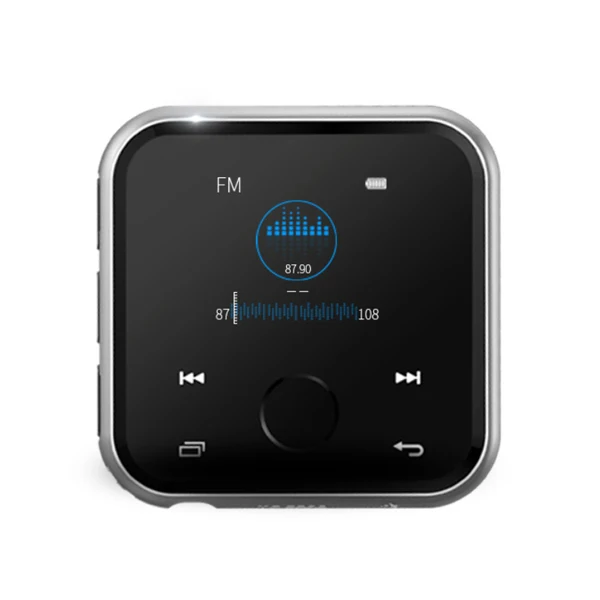 Black HBNKH R320 1,8 дюймов сенсорный экран MP3-плеер Bluetooth FM радио Запись Mp3 музыкальный плеер Hifi 8G электронная книга Встроенный динамик электронная книга - Цвет: Black