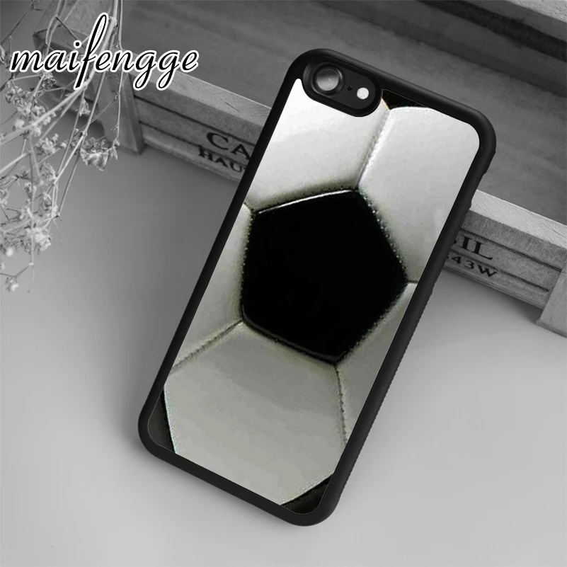 Чехол maifengge в футбольном стиле для iPhone 5 6 6s 7 8 plus X XR XS max 11 12 Pro Samsung Galaxy S7edge S8 S9 S10|case for