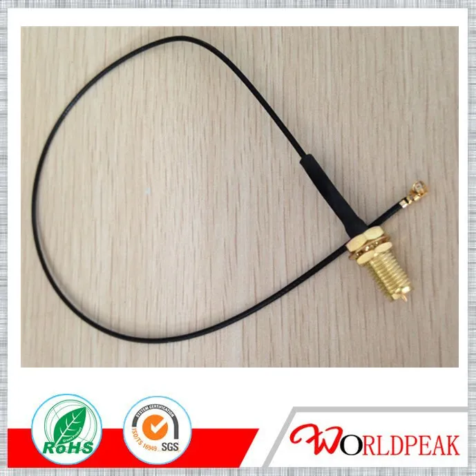

Free shipping ufl(ipex) to rp-sma female with 15cm 1.13 cable assembly