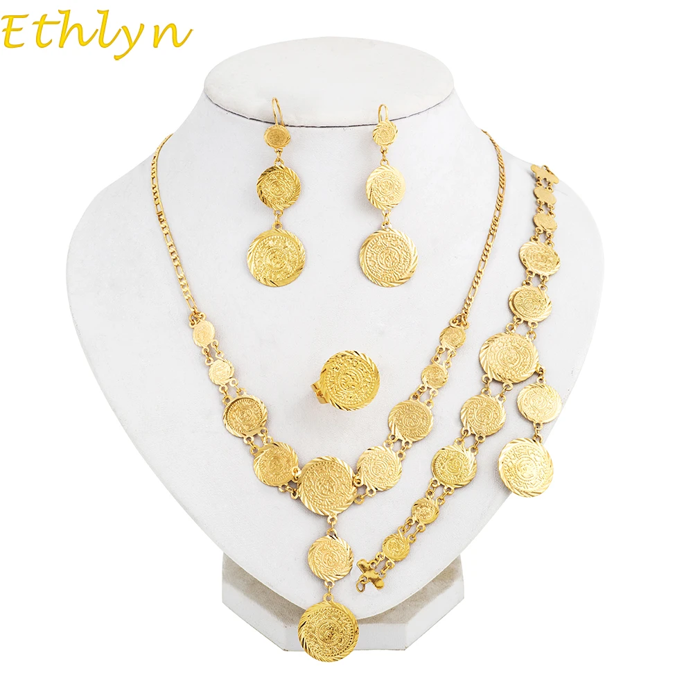 Женский комплект из колье серёг браслета и кольца|necklace set|women wedding jewelry setwedding sets |