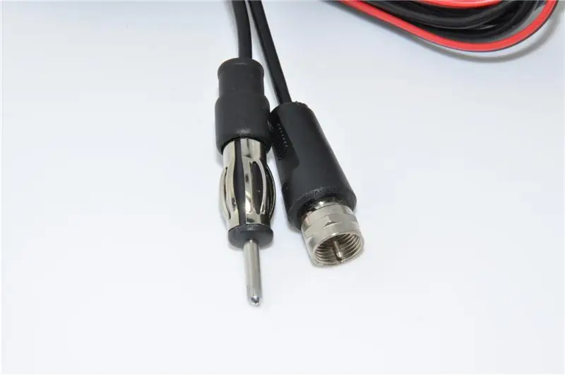 New Car Auto TV Booster FM Radio Windshield Mount Digital DVB-T Antenna Aerial F+FM F connector for Europe | Автомобили и