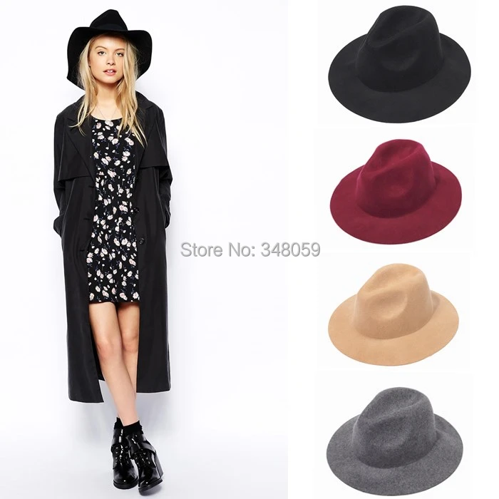 Новая модная женская фетровая шляпа из 100% шерсти Осень зима|wool ivy cap|cap rabbitwool ball cap |