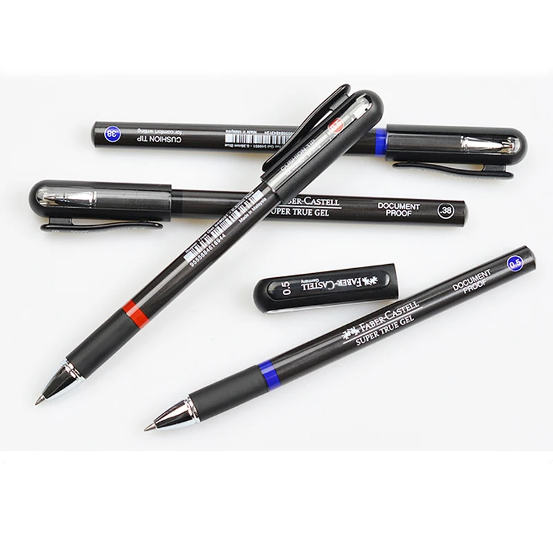 Faber-castell супер настоящий гель 549 гелевая ручка водонепроницаемый 0,38 0,5 0,7 мм масляная основа гелевые чернила канцелярские принадлежности kalem школьные принадлежности Caneta