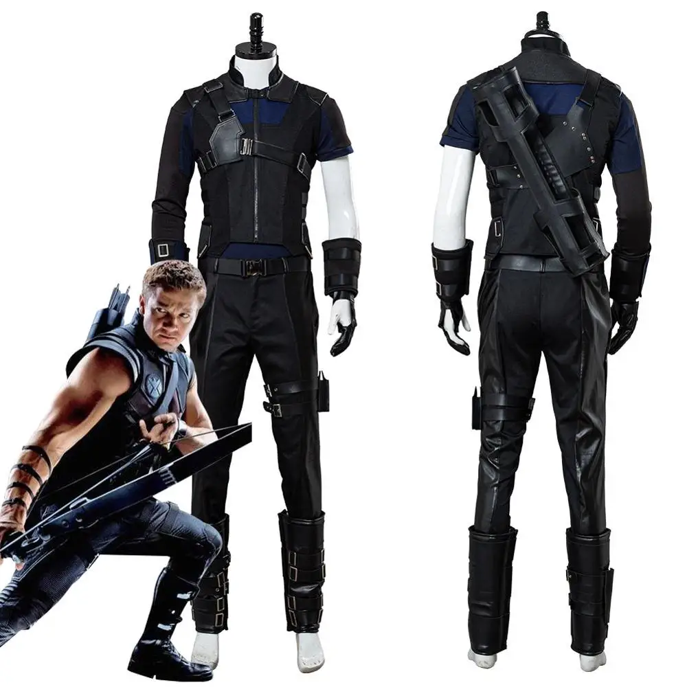 

Hawkeye Clinton Francis Barton Cosplay Costume Full Set Adult Men Halloween Carnival Party Costumes