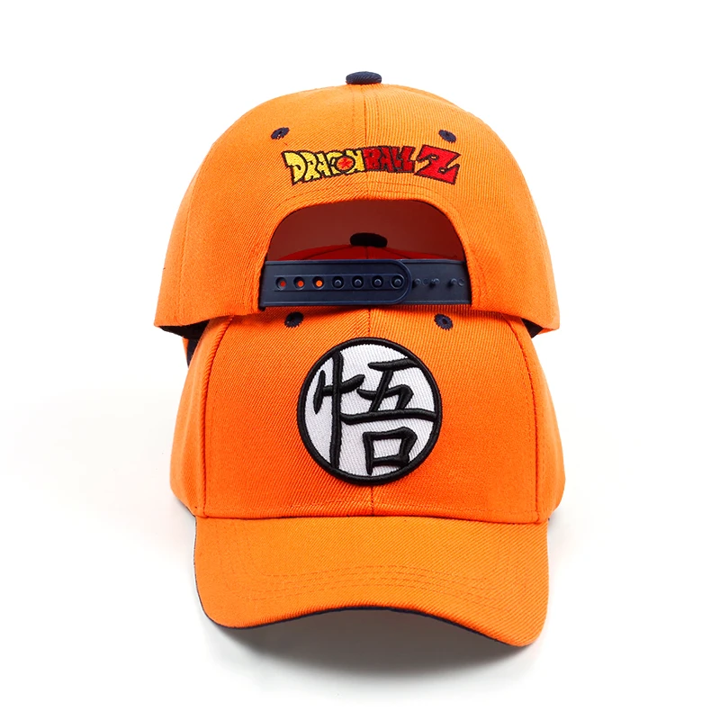 Высокое качество хлопок Dragon Ball Z Goku бейсболка s головные уборы для мужчин и женщин аниме Dragon Ball регулируемая хип-хоп бейсболка