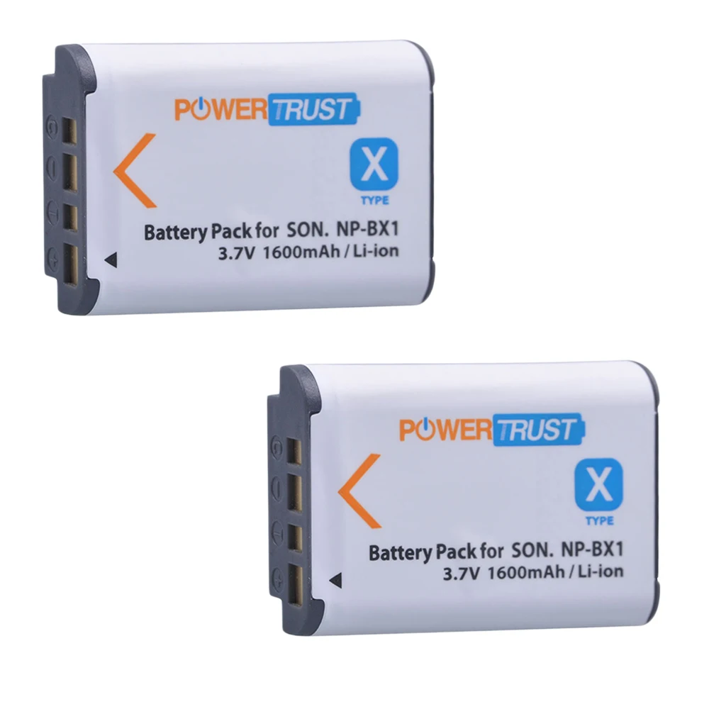 2 шт. 1600 мА/ч, NP-BX1 NP BX1 Батарея+ Dual USB Зарядное устройство для sony DSC-RX100 DSC-WX500 HX300 WX300 HDR AS100v AS200V AS15 AS30V AS300 - Цвет: 2B