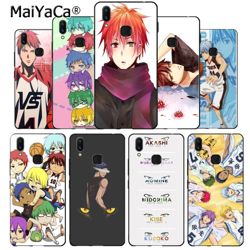 MaiYaCa Kuroko без корзины kawaii аниме аксессуары для телефона чехол vivo x20 plus x21 ud nex s x9s V9 V7 Y