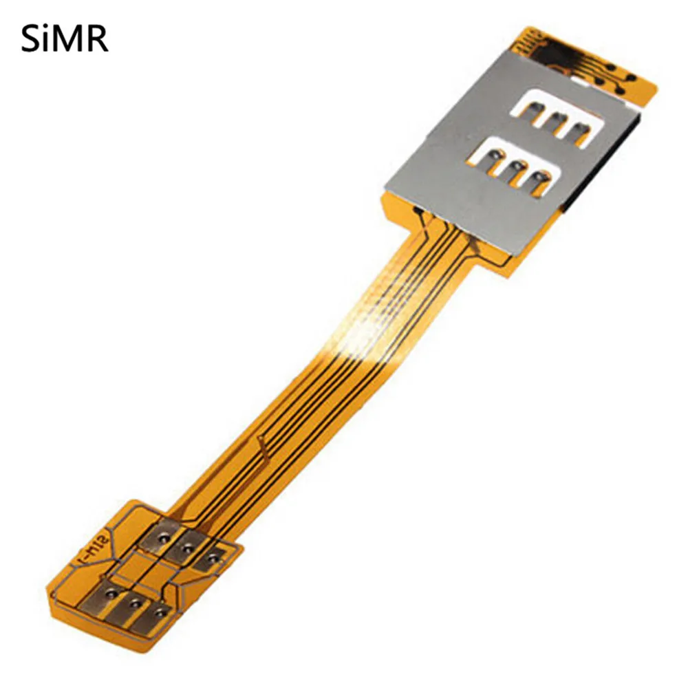 Dubbele Dual Simkaart адаптер MICRO Sim-kaart расширение Sim адаптер Morecard для samsung Galaxy S3 S4 S5 NOTE 2 3 4