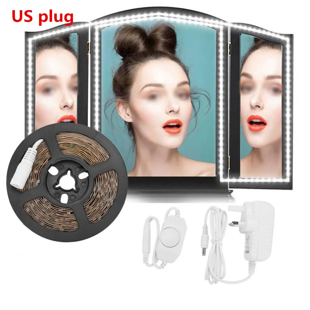 240 Bulbs 05 US plug 10/240 шт. лампы светодиодный макияж Косметические средства зеркальный светильник комплект с регулируемой яркостью светильник лампы светодиодный светильник лампы комплект Регулируемый Яркость светильник s - Цвет: 240 Bulbs 05 US plug