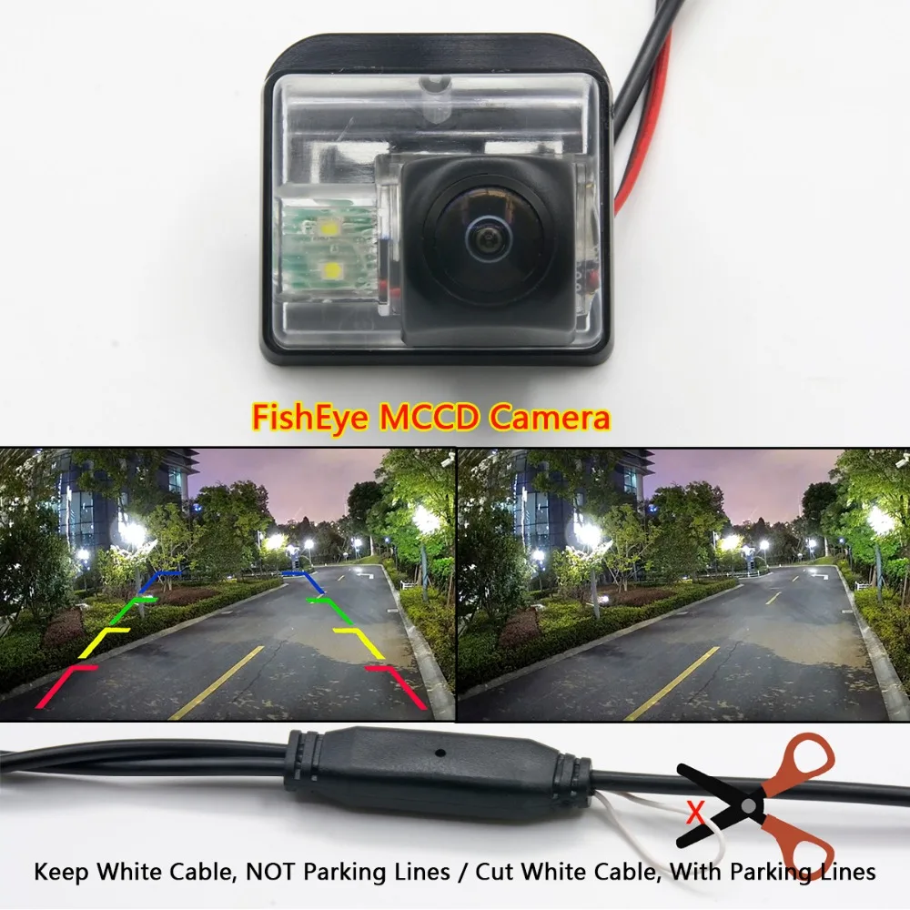 Камера заднего вида Fisheye 1080P MCCD HD для Mazda 6 Atenza M6 CX7|rear view camera|rear parking cameramazda camera |