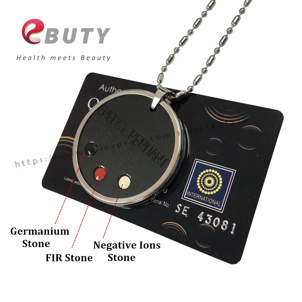 Очаровательные квантовые Кулоны ожерелье с отрицательными ионами скалярная