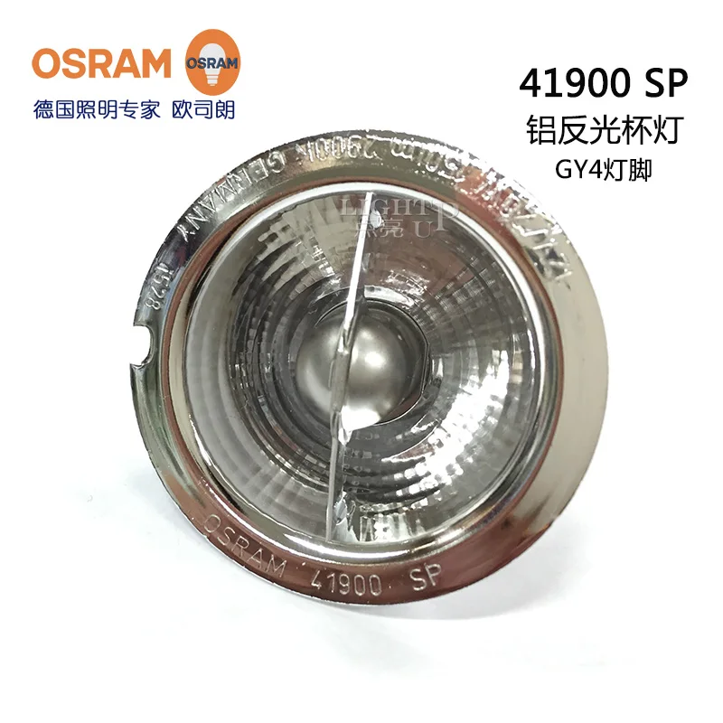 

Для OSRAM 41900SP 12В 20Вт 8D галогенная лампа, 41900 SP 12V20W GY4 HALOSPOT 48, Алюминий отражатель лампы проектора