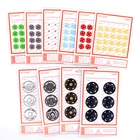 Кнопки-невидимки St.Lucas, металлические, медные, 1 упаковка