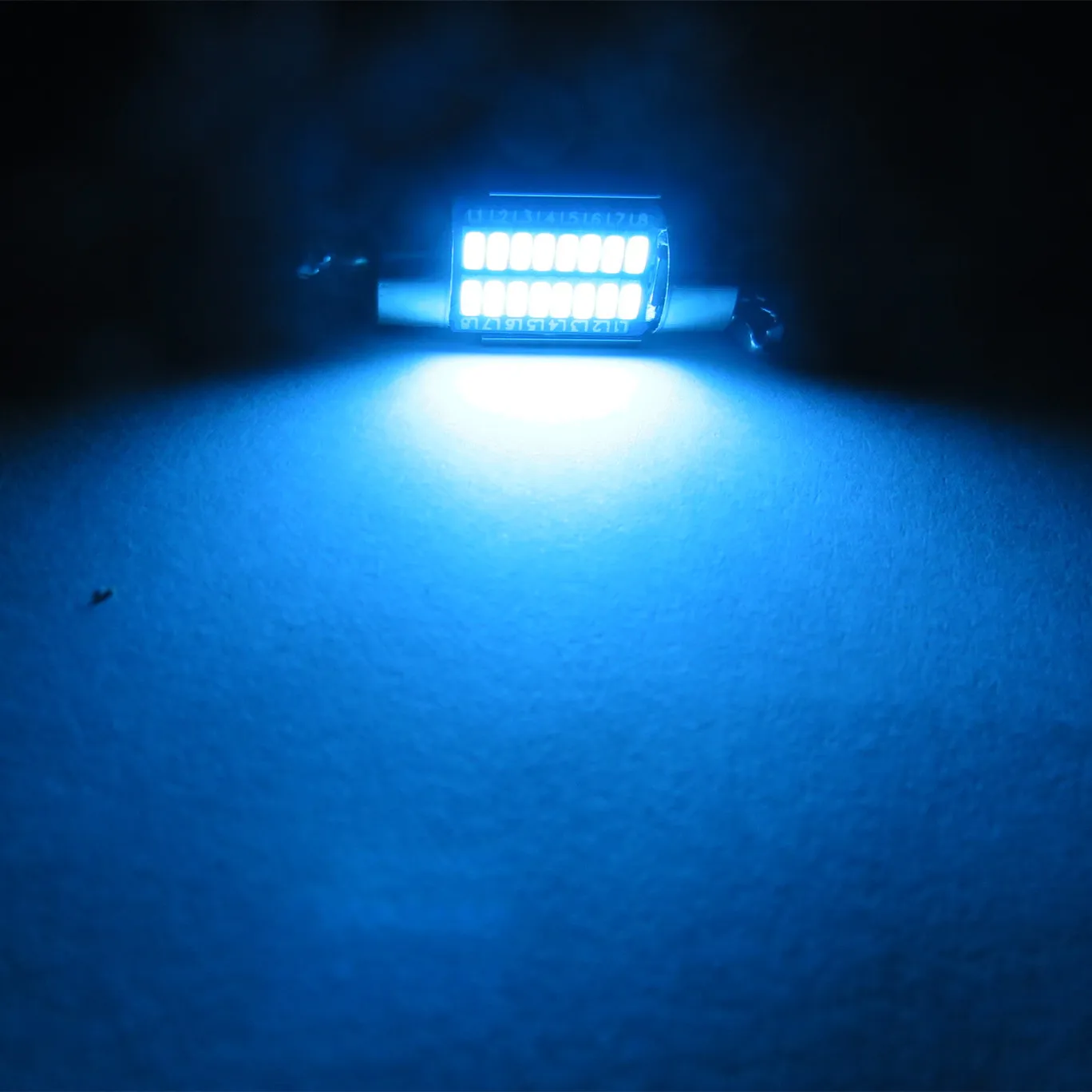 WLJH 2шт CANbus 31 мм светодиодный светильник 3014 SMD 12 В Внутреннее освещение багажник