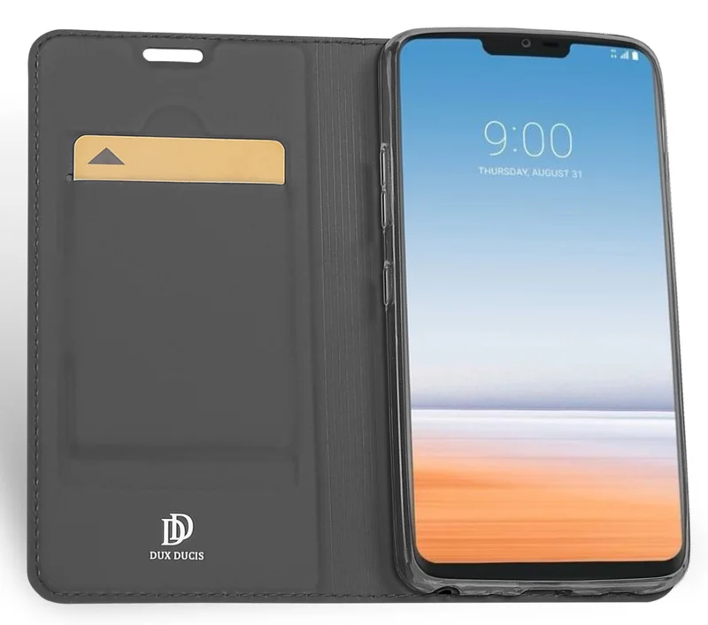 Оригинальный чехол DUX DUCIS для LG G7 кожаный бумажник с откидной