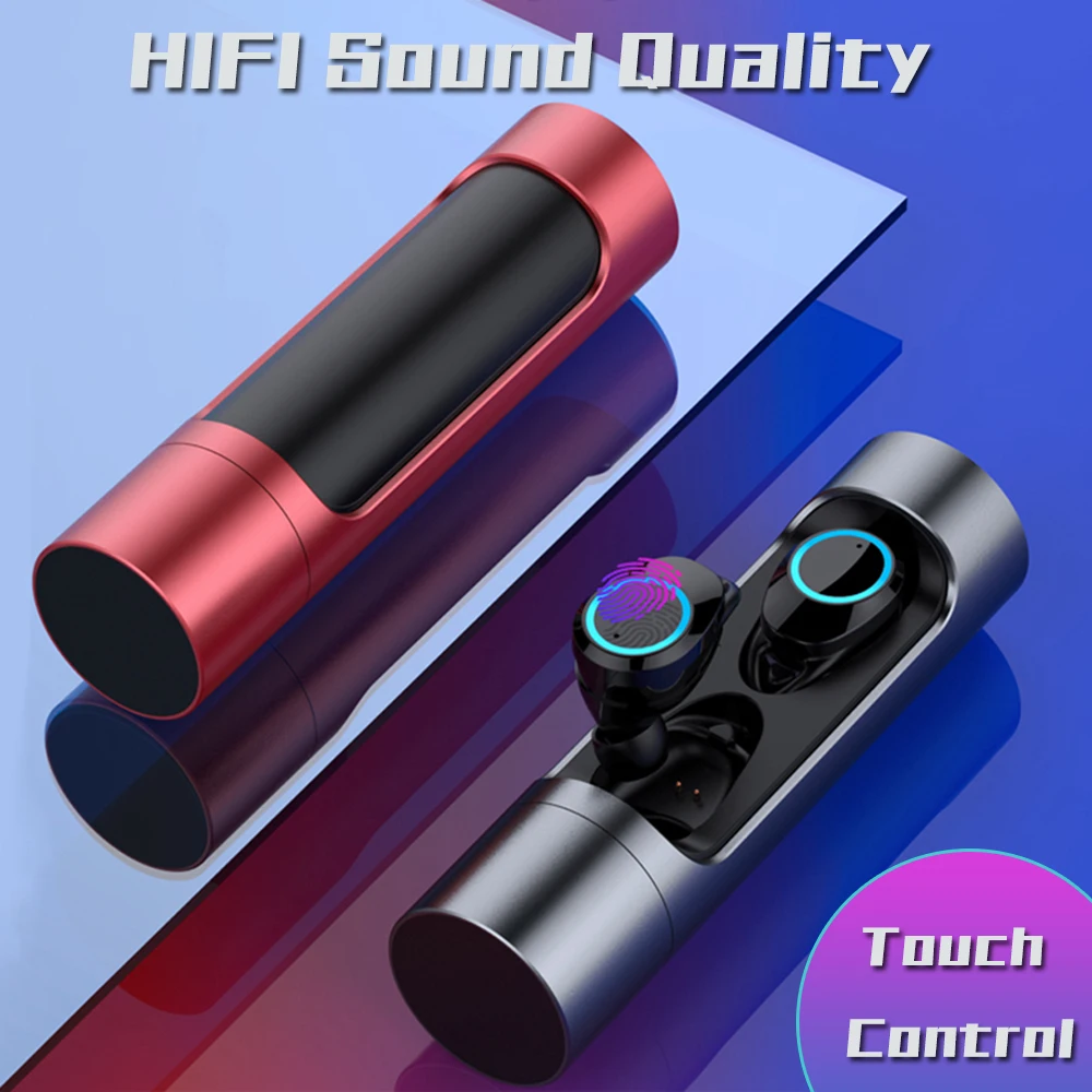 ZUOYA X8 TWS Touch Control Bluetooth 5 0 наушники стерео беспроводные шумоподавляющие Игровые для