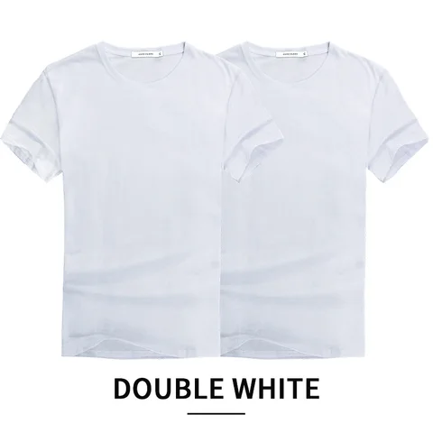 City Class мужские летние футболка брендовая одежда хлопковая удобная мужская футболка с коротким рукавом 2 штука каждый пакет Harajuku 7546