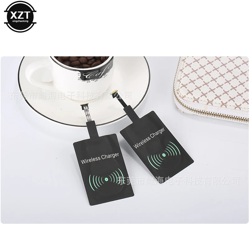 Универсальное беспроводное зарядное устройство приемник зарядный адаптер микро