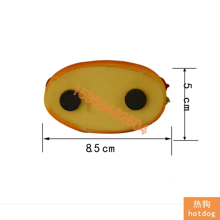 Имитация еды хлеба хот дога Φ детский сад игровой домик игрушка окно дисплей
