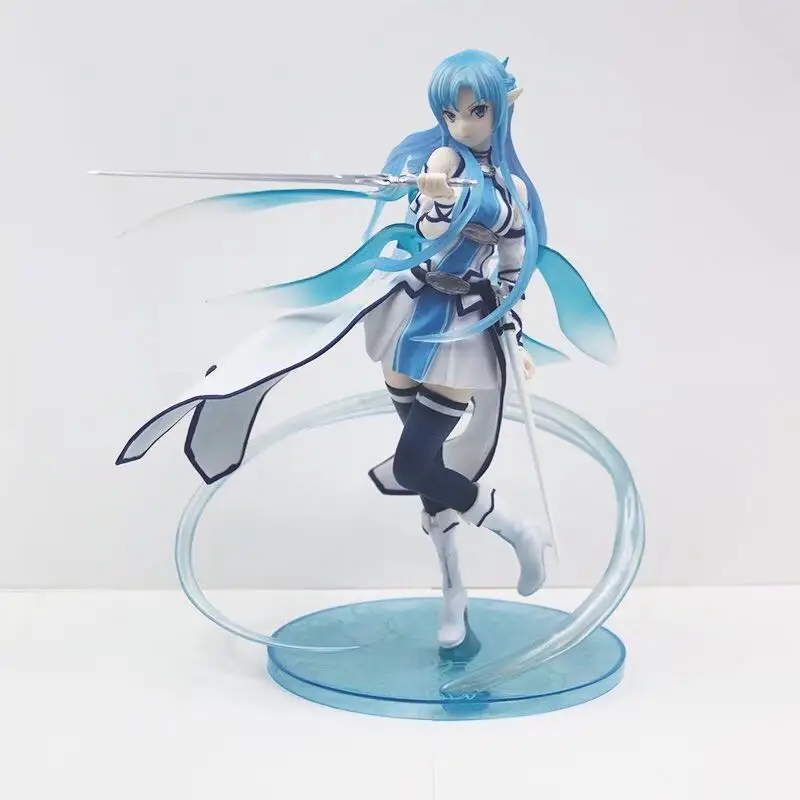 Аниме меч искусство онлайн Asuna Yuuki водный дух Kirito фигурка из ПВХ экшн игрушка