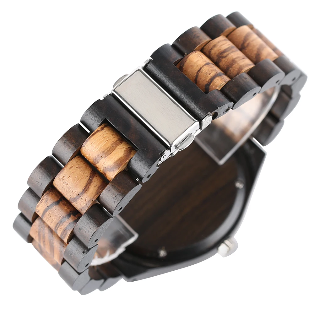 

Casual Business Full Wooden Wristwatch Quartz Watches Men Woman Creative Nature Handmade Wood Bracelet Trendy Analog Clock Gift