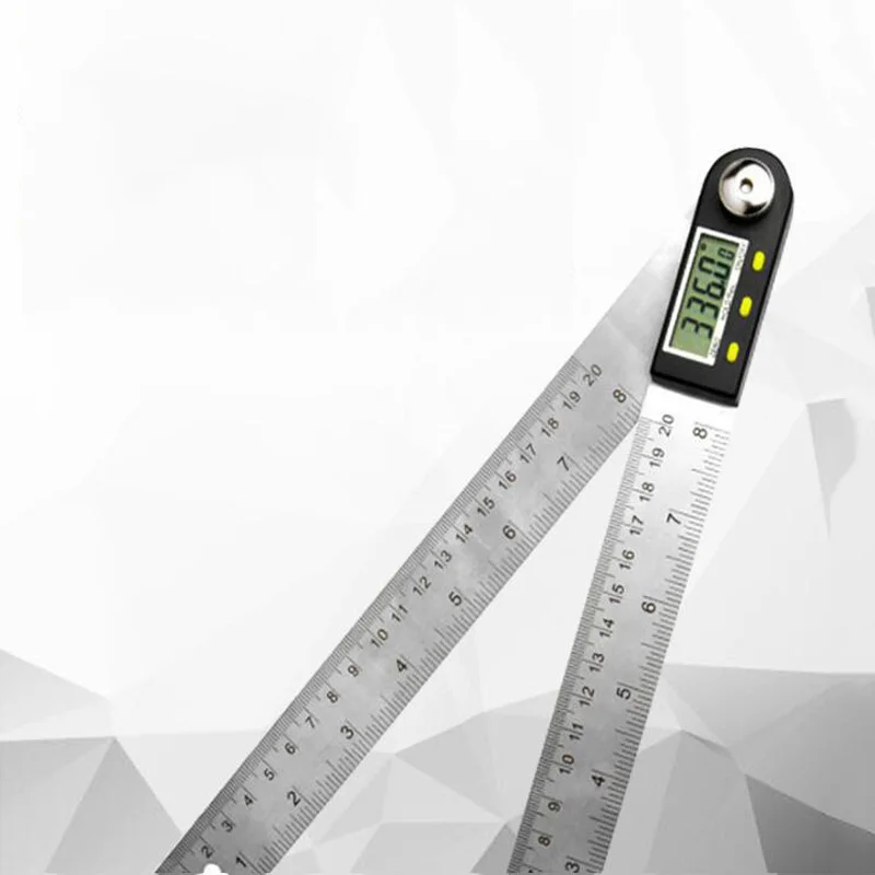 200/300/500 мм 12 &quotЦифровой Угол линейки Finder Meter транспортир Инклинометр Гониометр