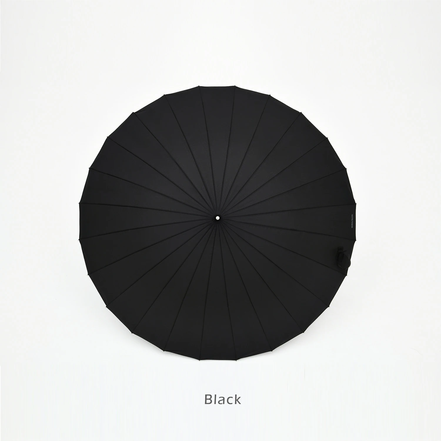 black Tiohoh 24K длинный зонт дождь для женщин сильный Ветрозащитный японский стиль клен дерево зонты для мужчин Paraguas гольф прозрачный зонтик большой - Цвет: black