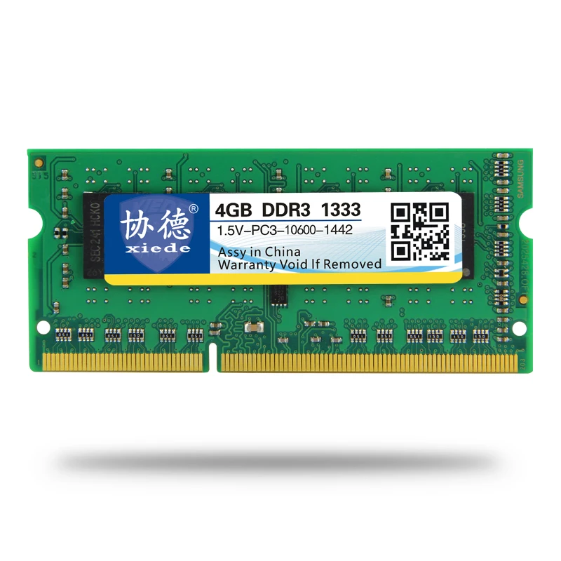 Оперативная память Xiede DDR3 1600 МГц 2 ГБ 4 8 для ноутбука модуль памяти Sodimm DDR 3 1333 1066 PC3