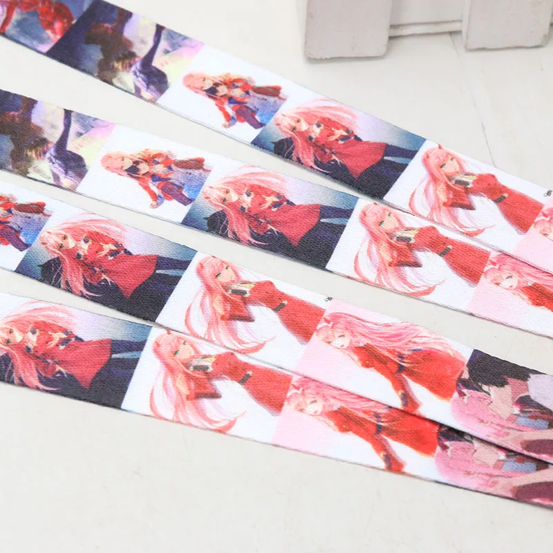 44 см аниме DARLING в FRANXX Хиро 02 ноль два сатин шнур Rope Chain пластиковая фигурка героя