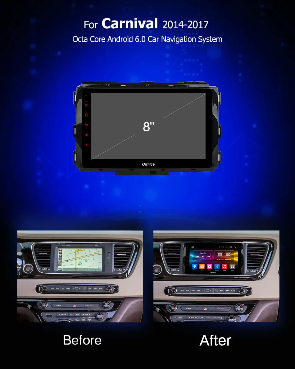 Ownice K2 K3 K5 K6 360 panorama DSP 4G LTE 8 ядерный Android 9,0 автомобильный Радио dvd-плеер gps Navi для KIA Carnival- автостерео