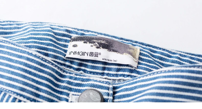 INMAN новые продукты женские весенние хлопковые джинсы размера плюс юбка средней длины