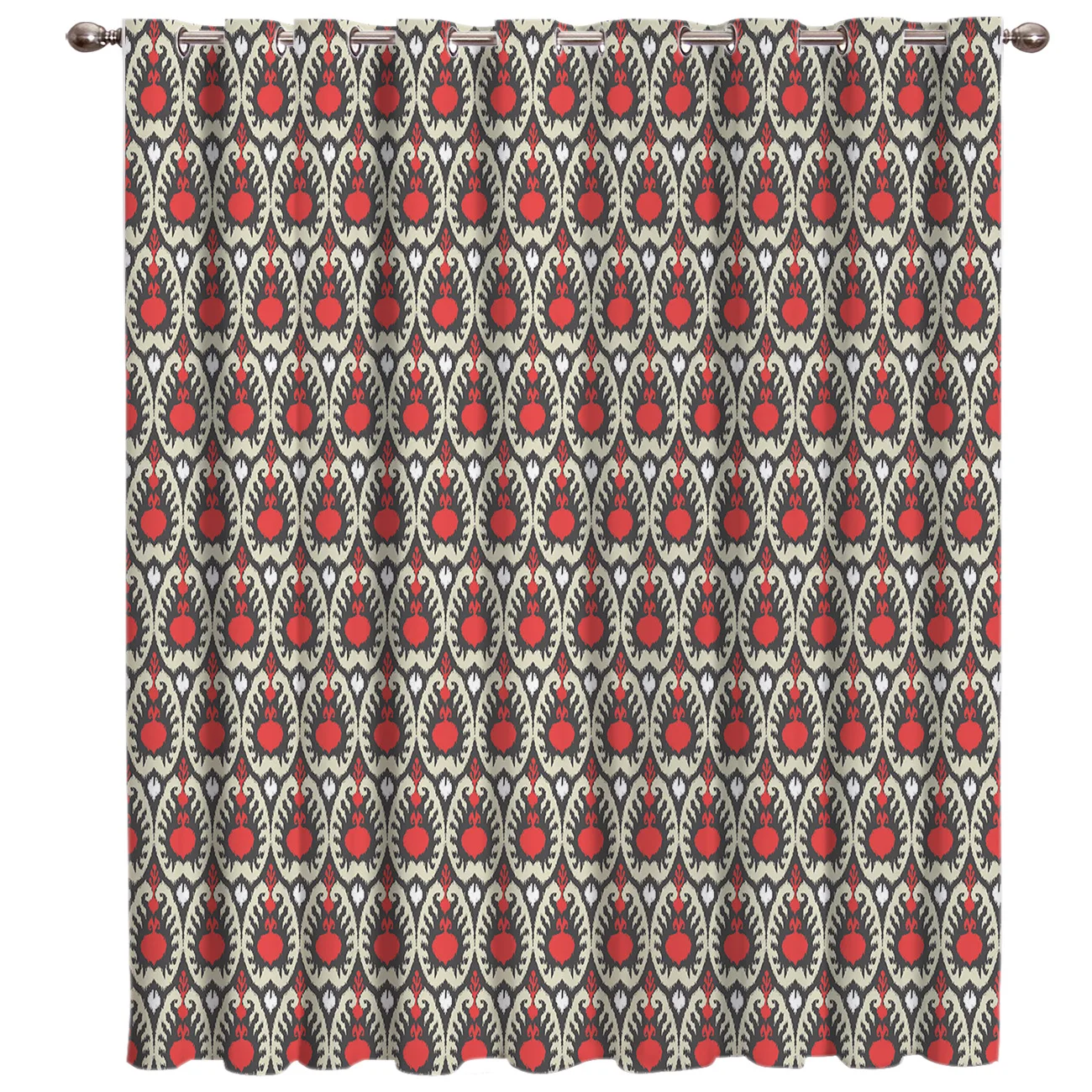 Индийский этнический цветочный занавес для окна s темный кухонный окон идеи