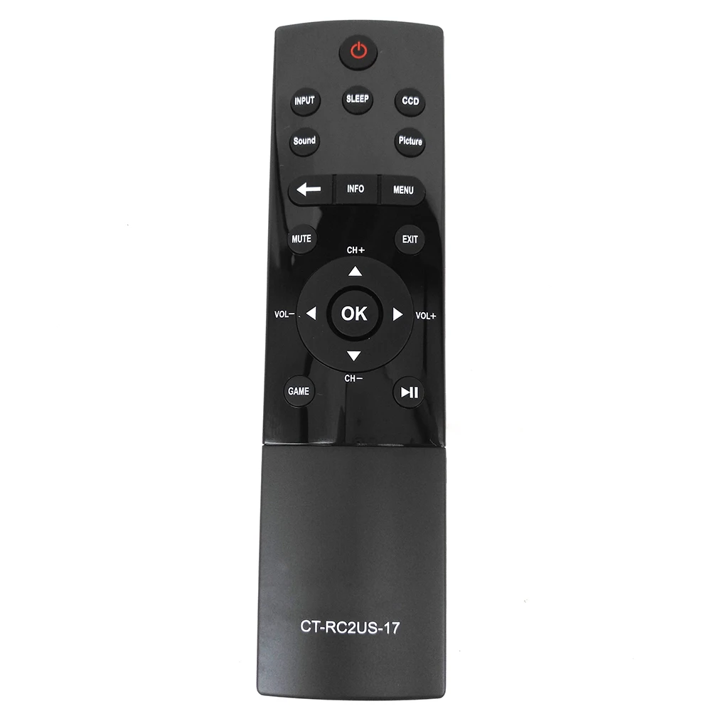 Новый оригинальный для Toshiba CT RC2US 17 CTRC2US17 ТВ пульт дистанционного управления 55L621U
