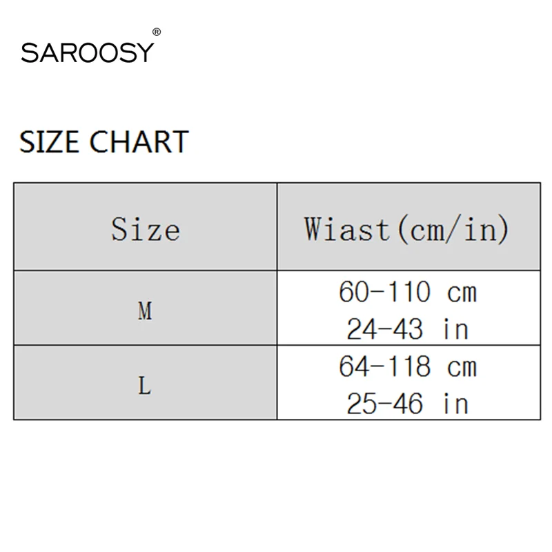 SAROOSY новинка 2018 M и L черный сексуальный полный с застежкой пояс для подвязки