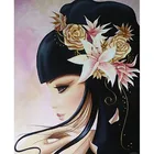 LaoJieYuan DIY 5D алмазная картина девушка вышивка крестом мозаика Алмазная вышивка узоры для вышивки Стразы картины