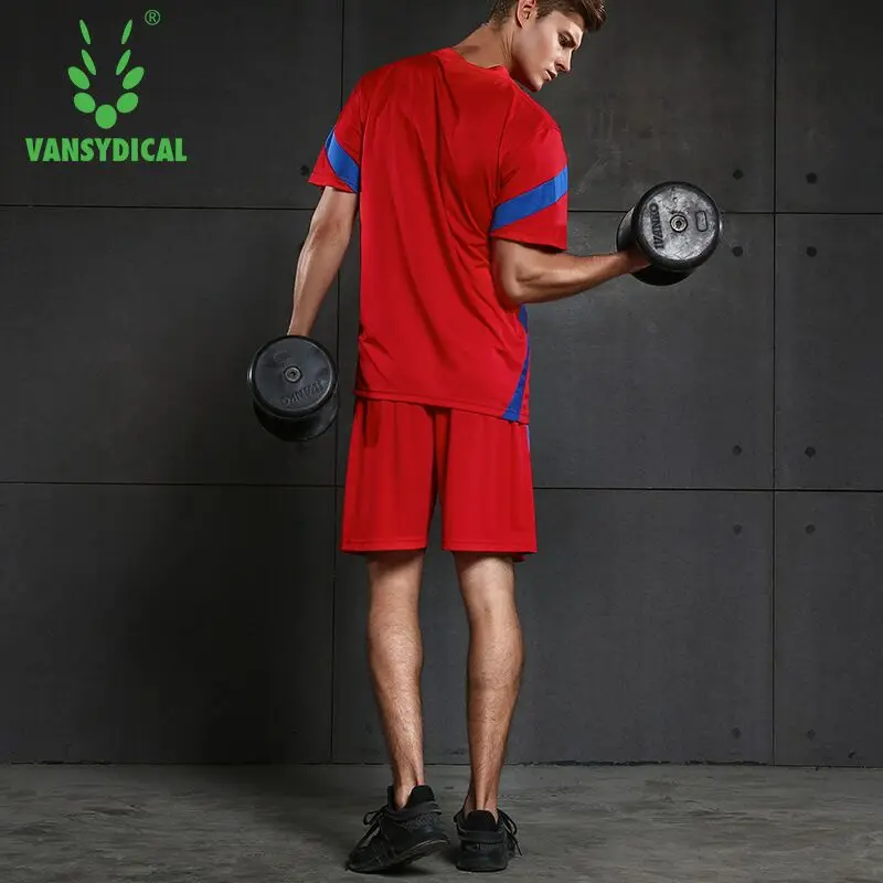 VANSYDICAL 2018 летние спортивные костюмы Для Мужчин's быстросохнущая управлением