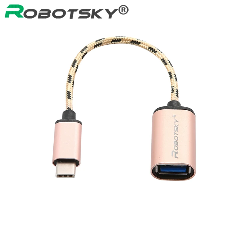 Type-C &quotпапа&quot в USB 3 0 Женский OTG кабель для передачи данных адаптер конвертер USB-C