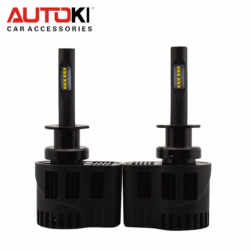 Autoki супер яркий P6 H1 H3 H7 H11 9005 9006 9012 9004 9007 Автомобильный светодиодный фары 90 Вт/заданная величина 9000LM Запасная лампа накаливания светодиод CAN-шина комплект