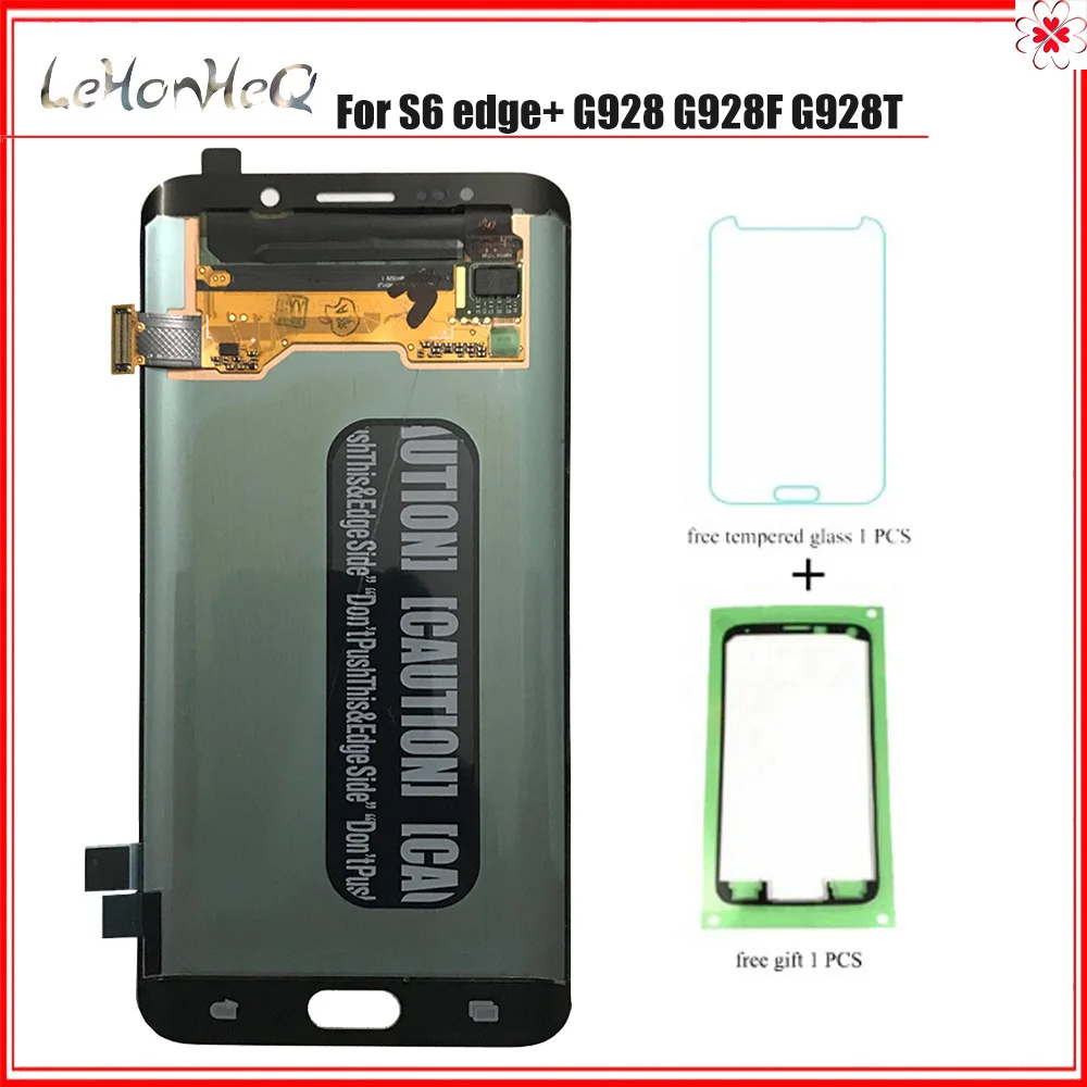 

Original LCD For Samsung Galaxy s6 edge+ G928 G928F G928T LCD Display Touch Screen Digitizer Assembly For Samsung S6 edge Plus