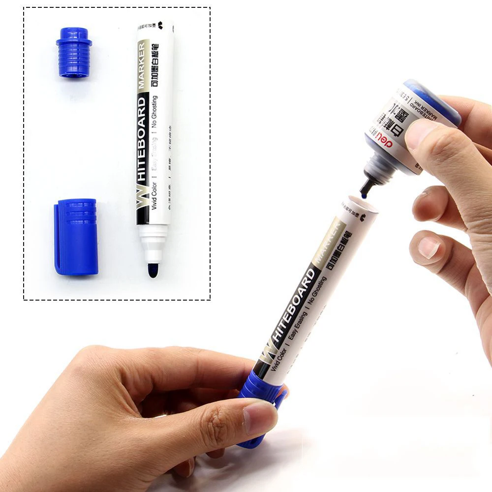 Школьные и офисные принадлежности Deli черные красные синие 2 0 мм маркеры для