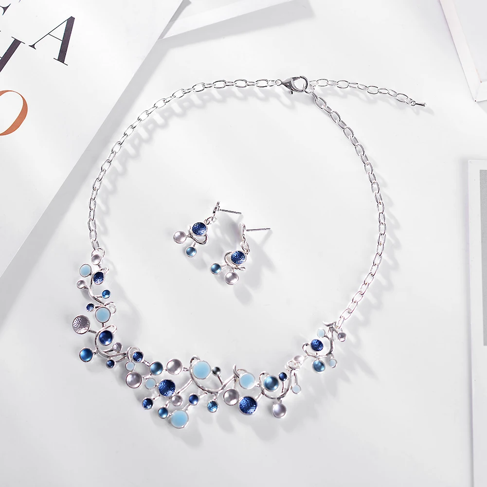 2019 набор свадебных украшений Свадебный золото Цвет комплекты для женщин