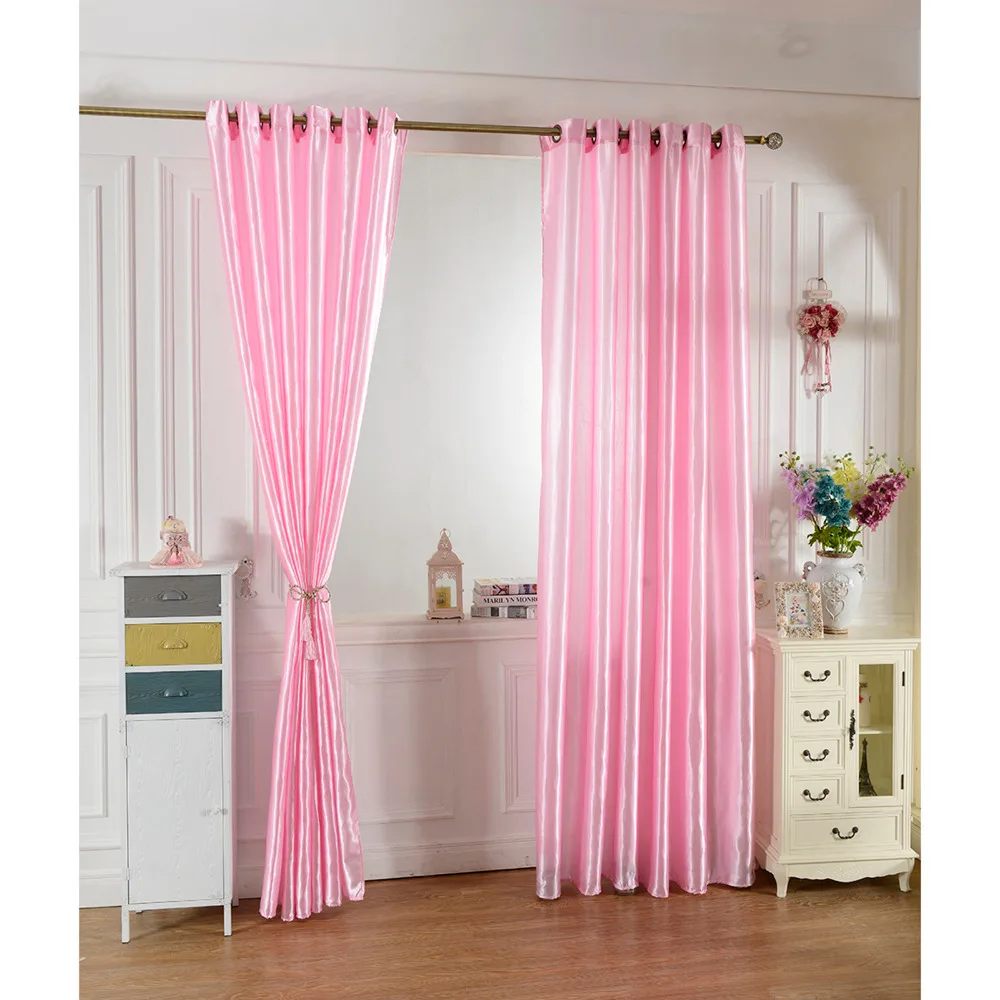 100*250 розовые занавески оконные для детей мальчиков и девочек постельное белье
