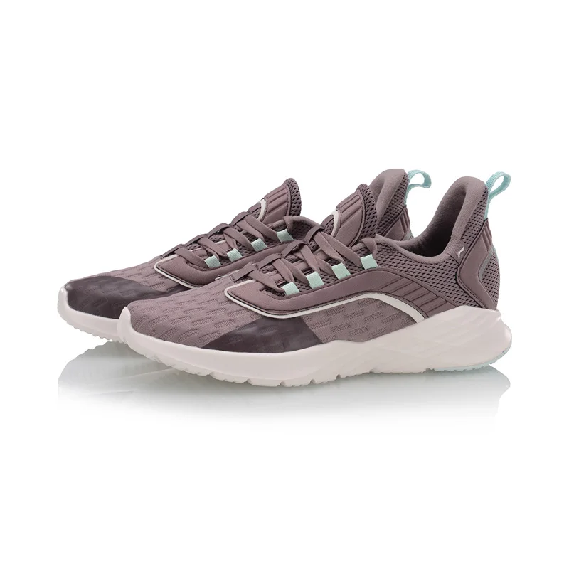 Li-Ning Для женщин CRAZY RUN удобные кроссовки для бега светильник с удобной подкладкой гибкие спортивная обувь кроссовки ARHP022 XYP877