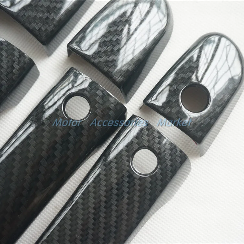 Новая накладка на дверную ручку из углеродного волокна для Mazda 2 Demio 2015 2016 2017 2018