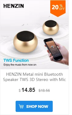 HENZIN 20 Вт портативный Bluetooth динамик беспроводная резонирующая коробка HIFI стерео Колонка Бас Сабвуфер громкой громкий динамик s для iPhone