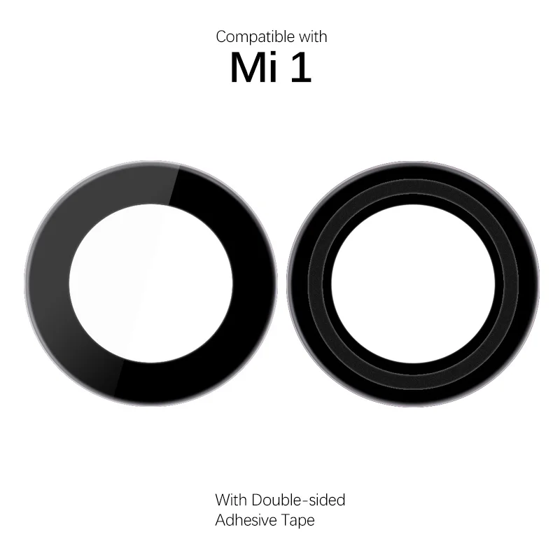 Задняя камера объектив для Xiaomi 1 2s 3 задняя камера Объективы для Xiaomi Mi4 4c 4S 5 5S 6 8 запасные части с клейкой лентой - Цвет: For Mi1