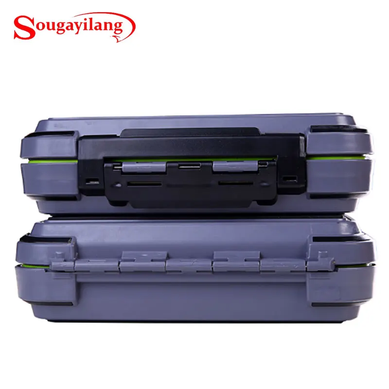 Fishing Tackle Box Lures Swivel Lines Beads Plastic Portable Waterproof Case 16.5*9.5*4.5cm | Спорт и развлечения