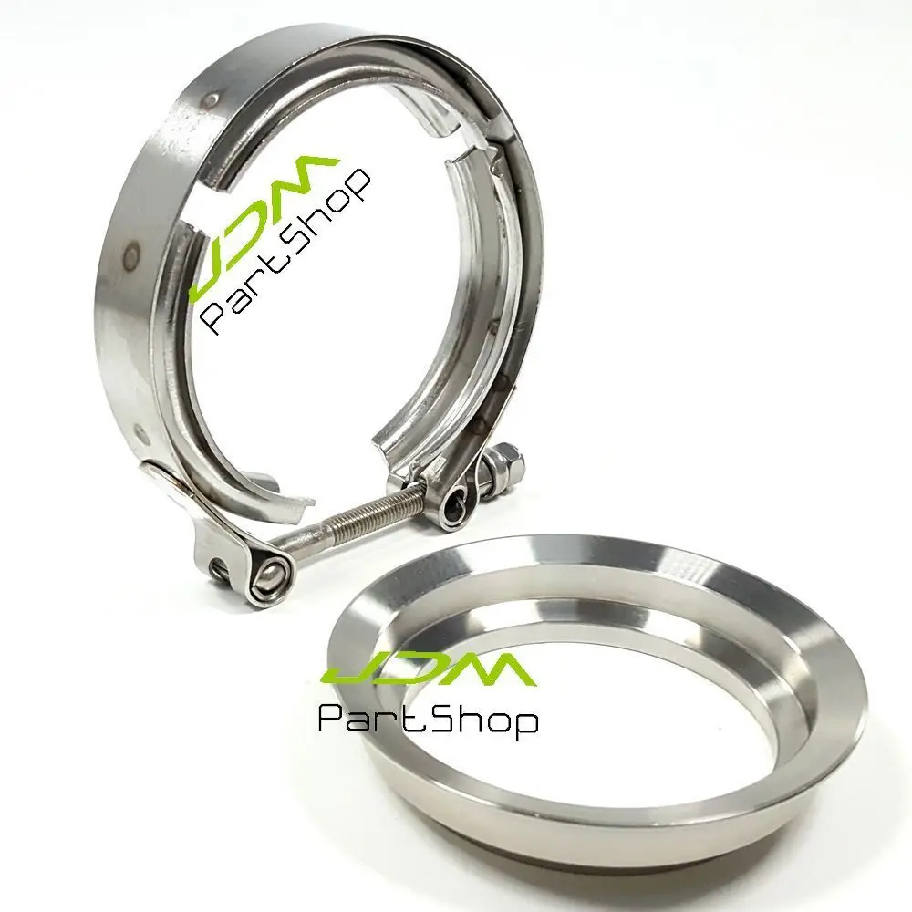 3 &quot76 мм Downpipe V-Band фланцевый зажим для Borg Warner Turbo S200 S200-SXE S300 S300-SXE S200SX S257 S366 |