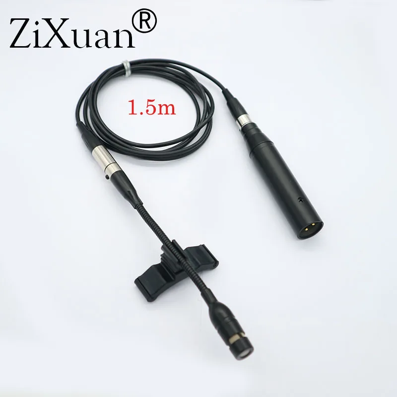 1.5M Pro Виолончель музыкальный инструмент микрофон с XLR большой 3Pin Phantom адаптер питания 1,5 м/3 м удлинитель - Цвет: 1.5M